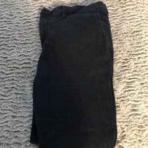 American Eagle Navy Skinny Pants 42x32